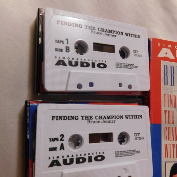 Vintage Bruce Jenner Finding the Champion Within A Step by Step Cassette Tapes - Picture 7 of 8